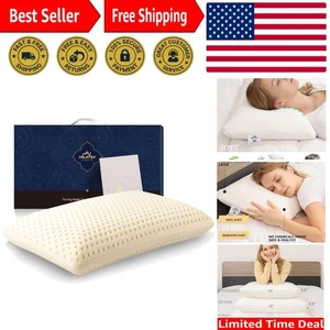 Talatex 100% natürliches Talalay Latex Kissen - ergonomische Unterstützung & abnehmbarer Bezug - Bild 1 von 9