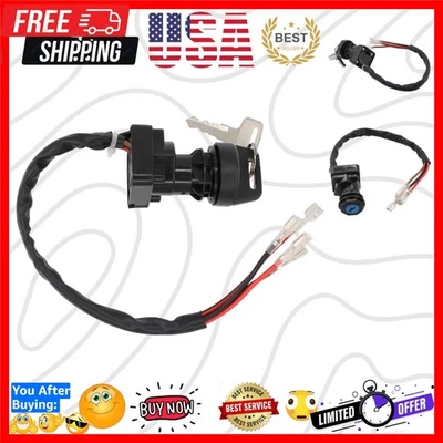 Ignition Switch w/Keys for Polaris Xpress 300 400L Sportsman 335 Scrambler 40... - Изображение 1 из 4