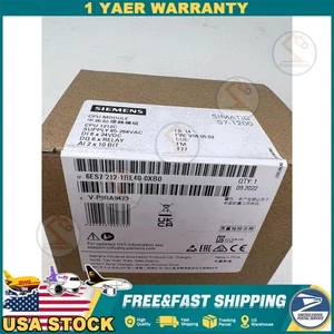 New Siemens 6ES7212-1BE40-0XB0 6ES7 212-1BE40-0XB0 SIMATIC S7-1200 CPU 1211C - Picture 1 of 7
