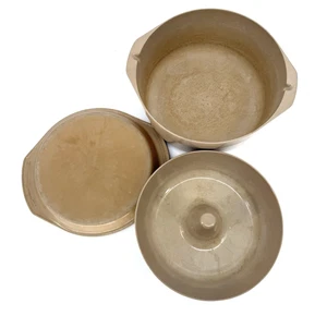 Anchor Hocking PM480-TI 5Qt Mikrowelle Dutch Oven mit Deckel PM459-TI Bundt Ring USA - Bild 1 von 13