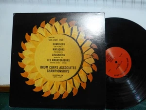 DRUM CORPS CHAMPIONSHIPS VOL 1 ALLENTOWN PA. SUNRISERS / MATADORS CRUSADERS   LP - Picture 1 of 2