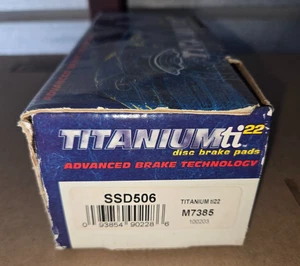 SSD506 M7385 TITANIUM TI22 BRAKE PADS FREE SHIPPING - Bild 1 von 1