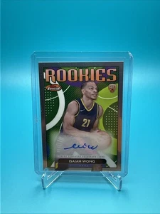 2023-24 Topps Finest - Isaiah Wong - Rookies Autograph  - Picture 1 of 2