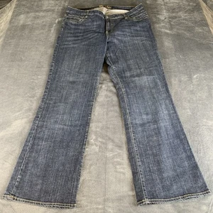 Jeans Kut from the Kloth Boocut donna 20 lavaggio scuro gamba larga vita media alta usati in ottime condizioni - Foto 1 di 11