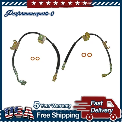 Manguera de freno delantera Dorman 2 piezas para Chevrolet Silverado 3500 2001-2006 Foto 1 de 4