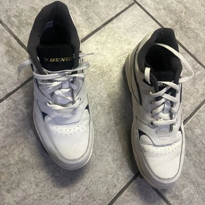 Zapatos de golf Dunlop Dry atléticos superiores de cuero genuino, talla 7,5 Foto 1 de 4