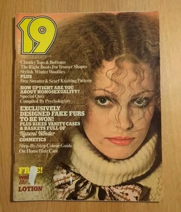 Vintage 19 Fashion Magazine October 77 - Debbie Harry, PeterFrampton, Fashion et - Picture 1 of 15
