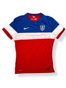 NIKE USMNT US Bomb Pop Soccer Jersey Dri-Fit 2014 men’s size L - Picture 1 of 9