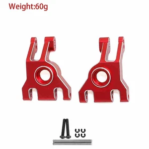 1 Set Alloy Rear Hub Carrier 9050X FOR TRAXXAS 1/10 FORD FIESTA ST RALLY BUGGY - Picture 1 of 7
