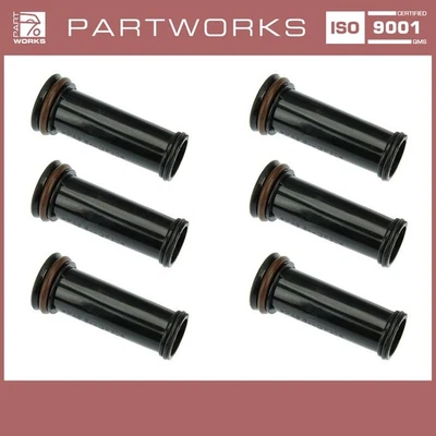 6 uds manguito bujía para PORSCHE 986 Boxster 996 -'01 enchufe de vela + anillos obturadores - Imagen 1 de 4
