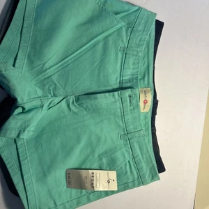 Juniors Denim Shorts 2 Pair Size 5 Wishful Park - Picture 1 of 9