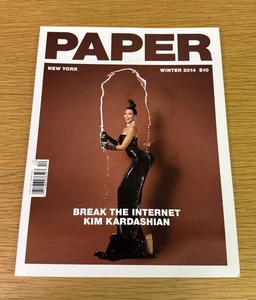 RARE EXCELLENT Paper Magazine Volume 31 Issue 03 Winter 2014 Kim Kardashian 🔥 - Picture 1 of 5