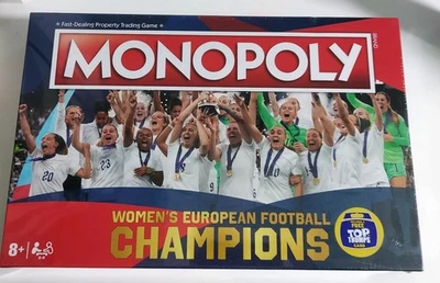 Monopoly Women's European Football Champions England Edition Board Game New  - Image 1 of 3