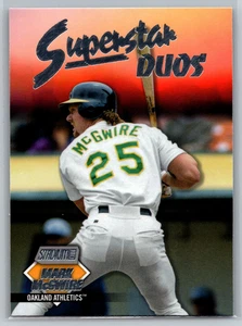 Mark McGwire/Rickey Henderson 2021 Topps Stadium Club Superstar Duos SD-13 - Picture 1 of 2