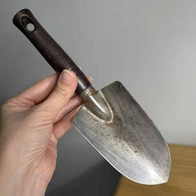 Pala paleta herramienta manual jardín rústica vintage hecha en Japón leer Foto 1 de 4