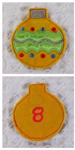 Hallmark Countdown To Christmas Tree Advent Replacement Ornament Choice #8 - Picture 1 of 6