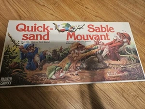 Vintage Quicksand Board Game Parker Bros 1989 Sealed Family Fun - Picture 1 of 2