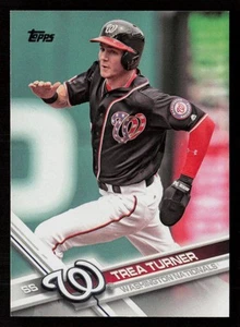Carta Baseball Trea Turner 2017 Topps #645 Washington Nationals - Foto 1 di 2