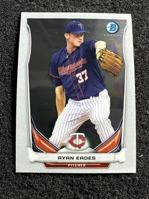 RYAN EADES #BCP8 2014 Bowman Chrome QTY Minnesota Twins - Image 1 of 2