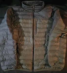 Gerry 650 Down Feather Green XXL Zip Up Puffer Jacket - Picture 1 of 8
