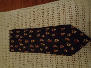 Tazmanischer Teufel Krawatte Seide Herren - Bild 1 von 3