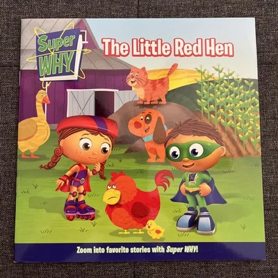 Super Why PBS Kids Watch & Play Children's Paperback Book Little Red Riding Hood - Image 1 of 4