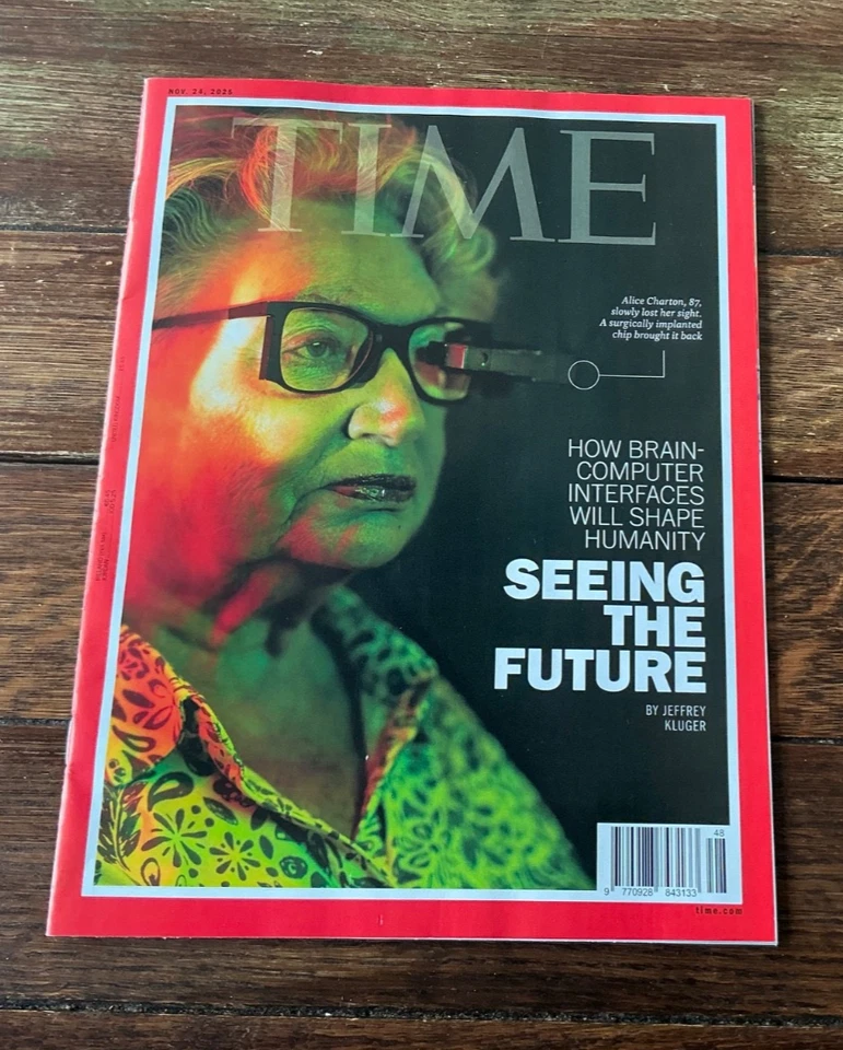 TIME MAGAZINE 24/11/2025 - Image 1 of 4