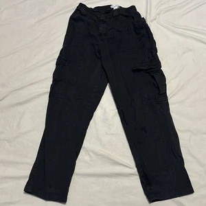 Aeropostale Pants Extra Small Adult Black Utility Cargo Straight Outdoor XS GUC - Picture 1 of 5
