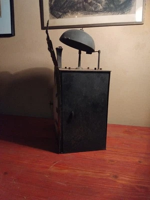 Horlogerie Mouvement d' Horloge Comtoise Oroglio Uhrr CLOCK Échappement Avant  - Photo 1/4