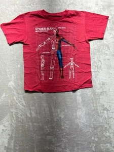 Marvel T-Shirt Spiderman Homecoming Boy's Size XL(14/16) Red Crew Neck - Picture 1 of 3