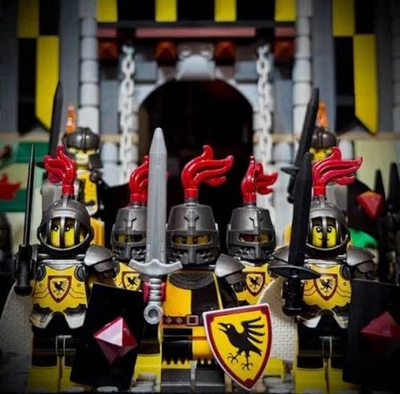 Minifigura Lego Raven Knight  Foto 1 de 2