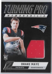 2024 Panini Zenith - Turning Pro Memorabilia Drake Maye #TPM-DME (MEM, RC) - Picture 1 of 3