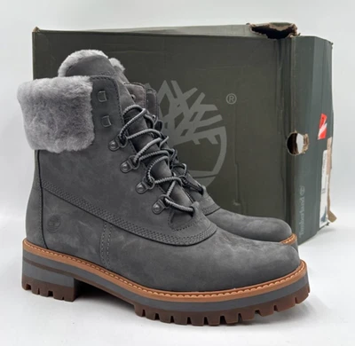 Timberland Courmyeur TB0A255AG77 Para mujeres NUEVAS Botas Informales Gris EE. UU. Talla 10 Nuevas en Caja Foto 1 de 4