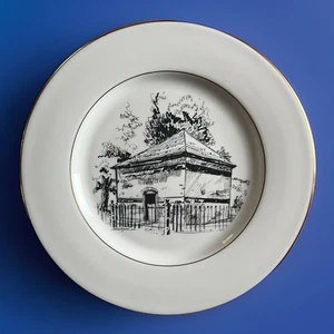 Fort Pitt Block House Pittsburgh Point State Park PA Sammlerstück Souvenirteller - Bild 1 von 6