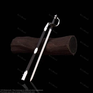 Espada Rapier Leyenda del Zorro Réplica Acero Inoxidable Película Él Espadas con Vaina - Imagen 1 de 5