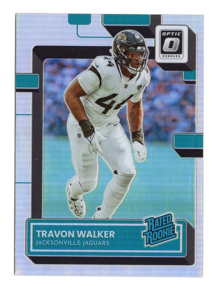 2022 Donruss Optic Holo Silver #225 Travon Walker RR - Image 1 of 1