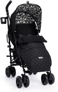 Cosatto Supa 3 pushchair in Silhouette with footmuff and raincover birth to 25kg - Picture 1 of 6