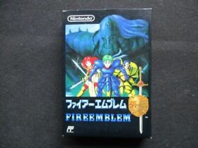 New Nintendo Fire Emblem Gaiden FC NES Video Game Software With Box Rare
