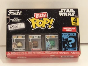Funko Bitty Pop! Star Wars Han Solo 4 Pack w/ Chewbacca, Greedo, & Mystery - NEW - Picture 1 of 3