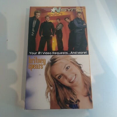 Nsync/ Britney Spears Your Number 1 Video Requests Music VHS Tape Foto 1 de 4