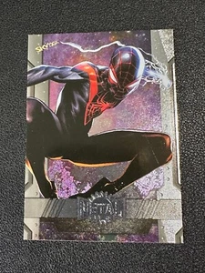 2024 SkyBox Metal Universe Marvel Avengers Miles Morales #54 - Picture 1 of 2