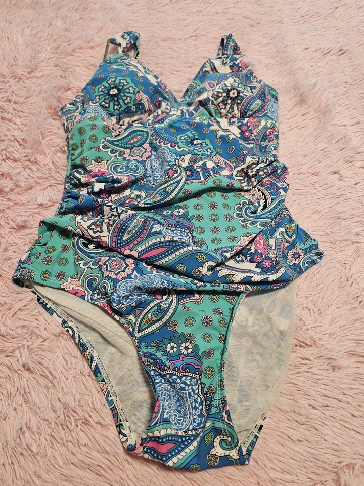 Traje de baño Love Your ASSETS by Sara Blakely SPANX para mujer talla S cachemir de una pieza Foto 1 de 4