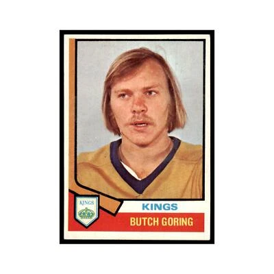 Butch Goring 1974 Topps #74 Hockey Cards Hockey Card EX - Image 1 of 3