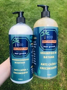 Batana Oil Shampoo and Conditioner for Hair Growth stops hair loss.(1 Liter ) - Picture 1 of 3