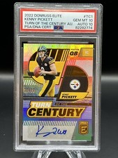PSA 10 Kenny Pickett RC | 2022 Donruss Elite ‘Turn Of The Century’ AUTO /99 | US