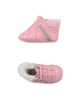 NIB NEW Gucci baby girls pink fleece lined crib shoes boots 17 18 19  271126 - Image 1 of 2