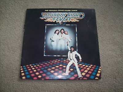 SATURDAY NIGHT FEVER "SOUND TRACK" VINYL LP **UN-TESTED** BEE GEES TRAVOLTA 1977 - Image 1 of 4