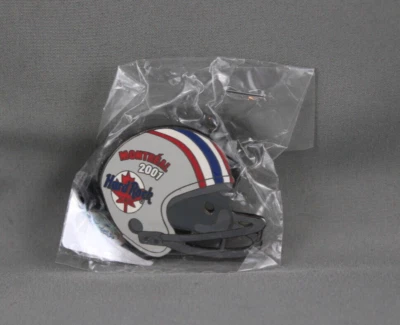Grey Cup Pin (VTG) - 2001 Hard Rock Cafe Alouettes Helmet - Inlaid Pin - Image 1 of 3