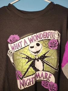 Disney's The Nightmare Before Christmas Pullover Sweater Womens Size S - Picture 1 of 6