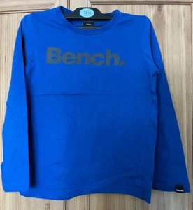 BENCH boys royal blue long sleeve top excellent cond. age 7-8 years - Picture 1 of 4